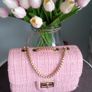 Elegant pink handbag Image 6