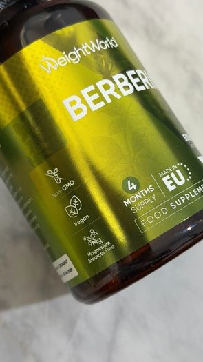 berberine supplement new sealed