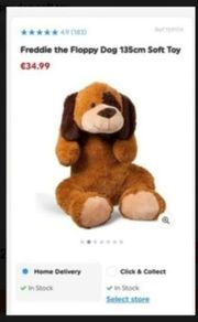 Floppy dog Soft toy
