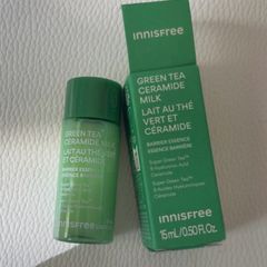 Innisfree green tea ceramide milk 15ml