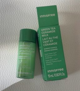 Innisfree green tea ceramide milk 15ml