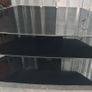 Black Glass TV / Media Stand  3 Tiers Image 3
