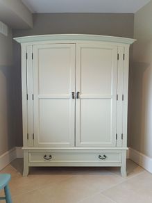 Pine wardrobe 109cm w x 194h