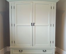 Pine wardrobe 109cm w x 194h