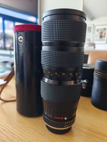 Kiron 75-205mm f/3.5 Macro Zoom Lens | Pentax K Mount | Original Case | Made in Japan