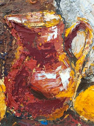 Large Impasto Still Life