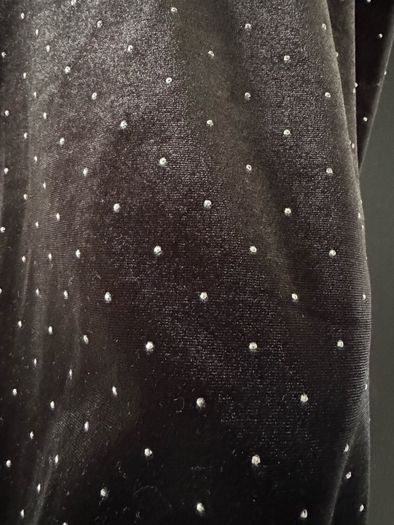 Girls black velour Dress 134-140 or 8-10yo