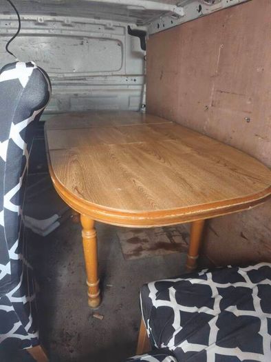 table and chairs