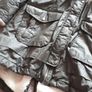 Wax Parka Coat - Removable collar - Khaki - UK 8 - BNWT RRP 100 Image 7