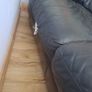 Black leather sofas Image 3