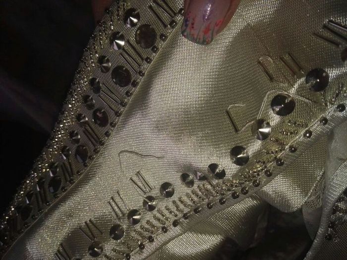 Warehouse Silver Dress