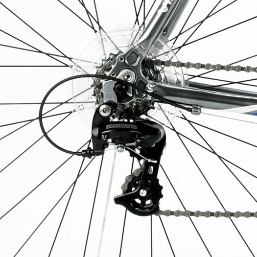 59cm Viking Tre-Valli 24 Speed STI 700c Wheel Gents, GreY