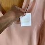 Sandro blush   blouse size 1 . Uk S 8-10 Image 5