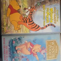 Disney Winnie the Pooh Vintage VHS Tape Bundle (Set of 2)