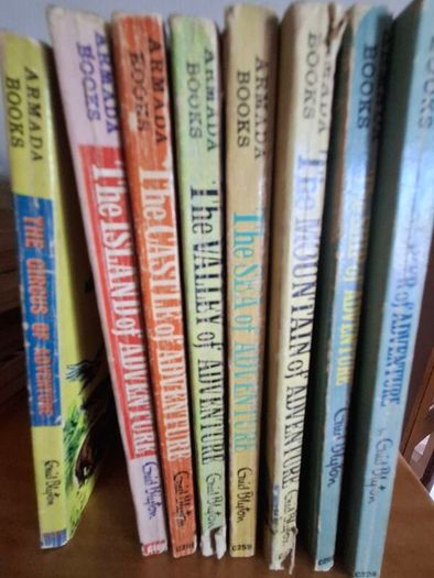 Enid Blyton Adventure Series paperbacks