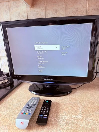 Samsung tv & Fire-stick bundle