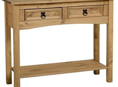 Corona 2 Drawer Console Table