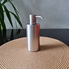 Stainless steel soap dispenser