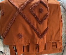 curtains. Brand new. Rustic