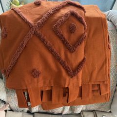 curtains. Brand new. Rustic