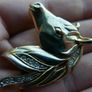 Vintage 1980s New View - Horses in a Heart Shape Brooch Pin and Vintage Weiss gilt horses head brooch 35 each Image 9