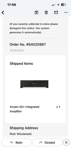 Arcam A5+ Radia