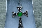 Celtic cross necklace.Jewellery,Gift.Celtic jewellery,