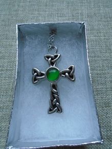 Celtic cross necklace.Jewellery,Gift.Celtic jewellery,