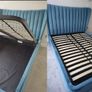 EZ Living "Stella" King Size Bed Frame (5ft / 150cm) with Built-In Storage and Optional Mattress Add-On Image 2