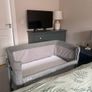 Joie Roomie Glide Co-Sleeper Cot, Grey, Bedside Crib Image 4