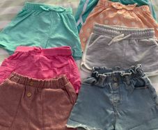 girls shorts x 7