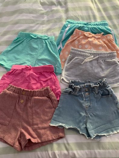 girls shorts x 7