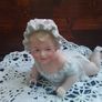 Vintage Bisque Piano Baby Image 4