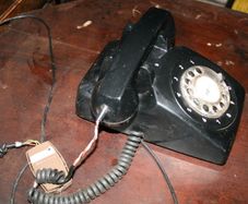 Vintage Rotary Dial Telephone