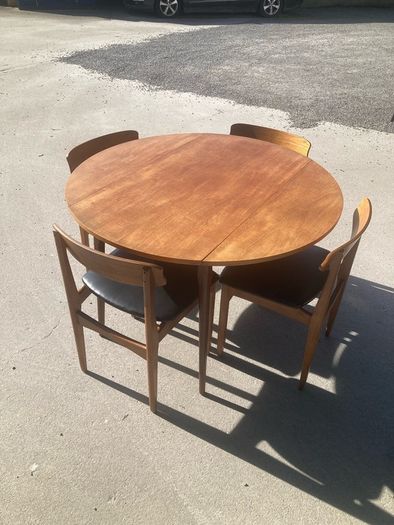 Mid Century Dining Set - The Vintage Furniture Warehouse and Showroom Open Saturday 25th April 12 til 4pm Eircode R95T227
