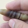 Vintage Middle Eastern Yemeni Suliemani Natural Eye Agate Bead Amulet Image 8