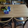 Dining table (Extending) with 4 chairs. Image 3