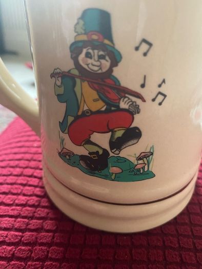 'Good Luck From Ireland' Ceramic Tankard