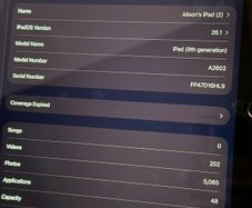iPad 9th gen with Logitech keyboard