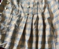 Plaid swing skirt size 16