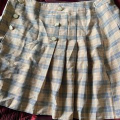 Plaid swing skirt size 16