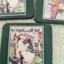 Vintage Memorabilia Woman and Home Magazine set of 5 Coasters in steell box Image 8