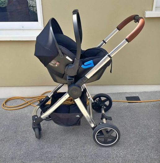 Sea Green Panorama XTI buggy & car seat