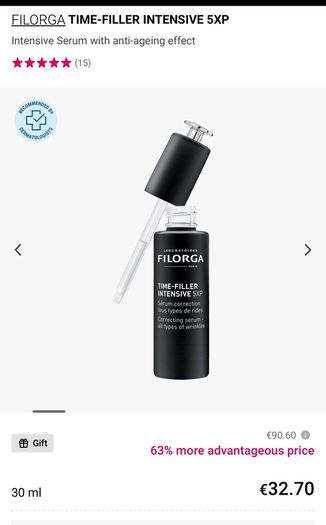 Filorga Time filler intensive 5XP serum 30ml