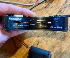 Fishman Ellipse Blend, Acoustic pickup, condenser mic & preamp