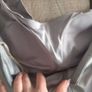 silver grey silver halter dress size xs-s Image 3