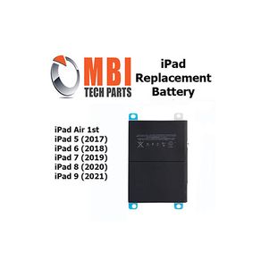 iPad 5 6 7 8 9 Air 1st Replacement Internal Battery 5th 6th 7th 8th 9th Gen