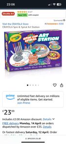 Crayola Spin & Spiral Art station