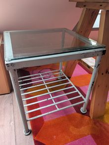 glass table