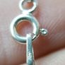 Vintage Sterling Silver 925 Cross Necklace / 1990s length 16" - 3,9g Image 9